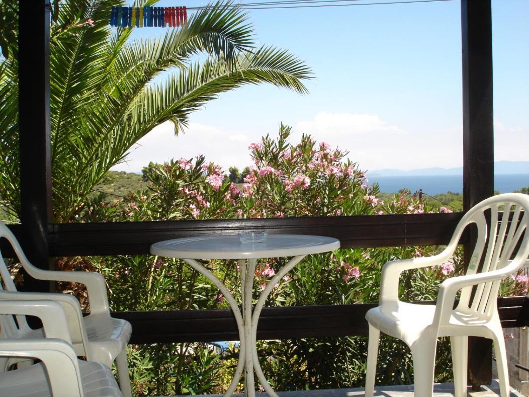 Ilias Appartements Tsaprounis Ellinika  外观 照片